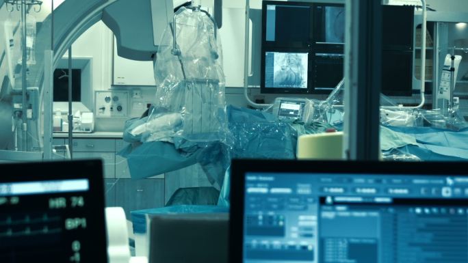 从窗户看手术室科学医疗X射线