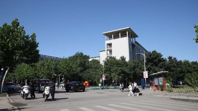 4K大学校园延时