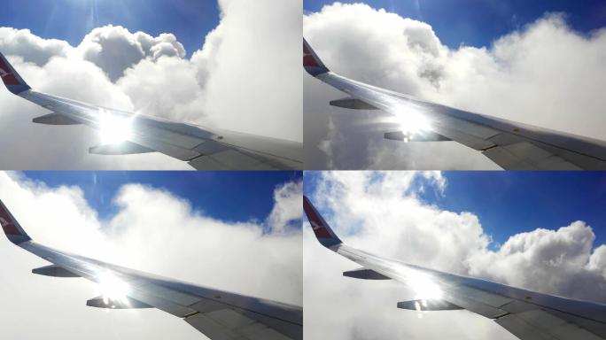 云层中飞行