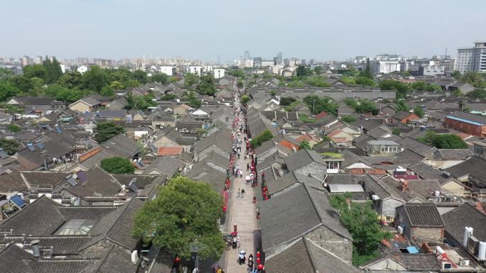 扬州瘦西湖风光空镜