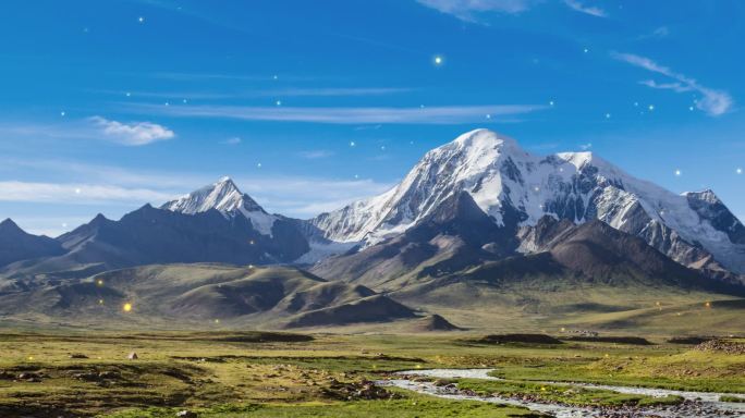 新疆唯美大气雪域高原