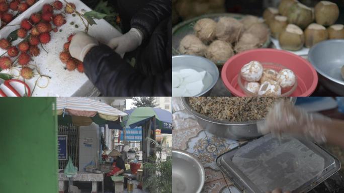 越南人文生活美食街头