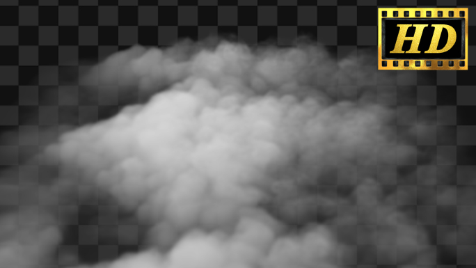 【Alpha通道】翻滚的云雾动画A27C