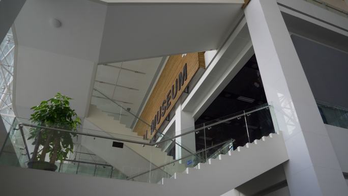 市民中心室内楼梯历史展览馆风格装修结构外