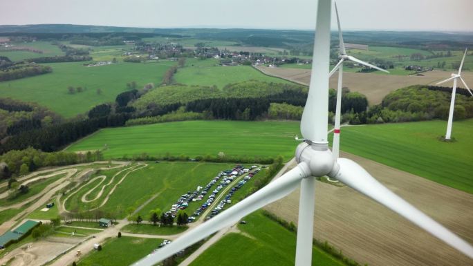 风力涡轮机风力发电机组清洁能源涡轮机