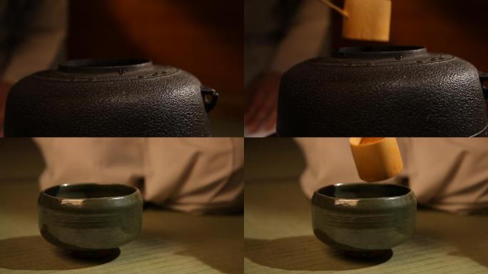 日本传统茶道制茶炒茶道文化茶园泡茶采茶