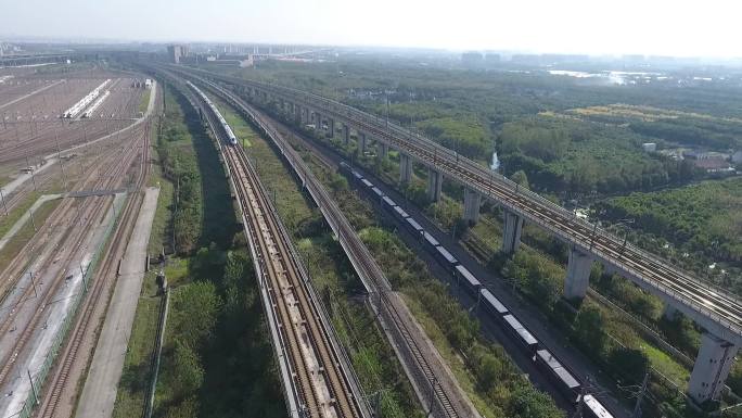 上海北虹桥高铁段