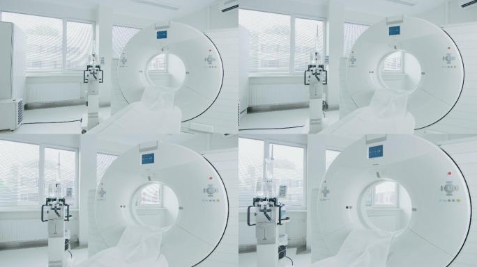 医学CT或MRI或PET扫描站医院实验室