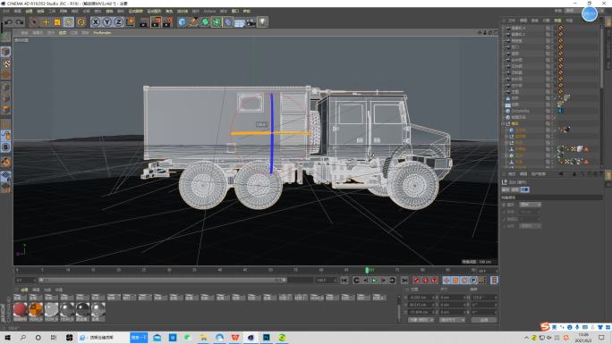 解放牌MV3军车