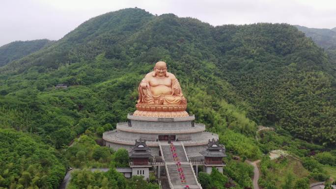 宁波雪窦寺弥勒佛像