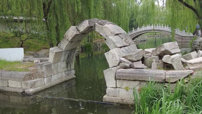 北京圆明园-残桥