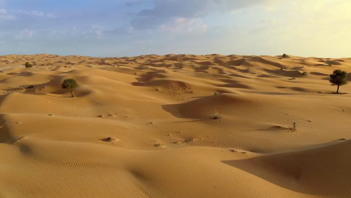 飞越中东沙漠无人区石油原油地质地貌