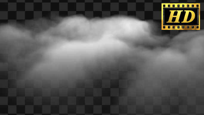 【Alpha通道】白云PNG序列帧A47