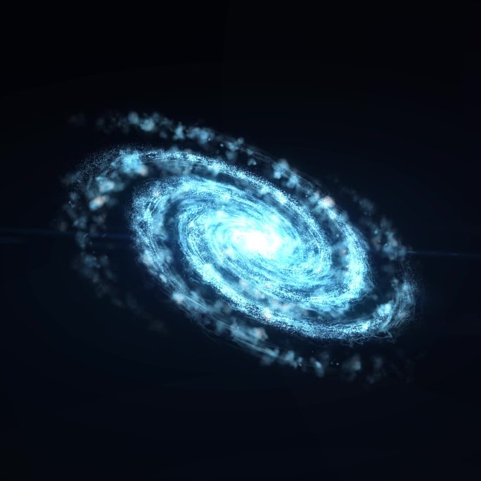 宇宙银河星系能量魔法特效素材