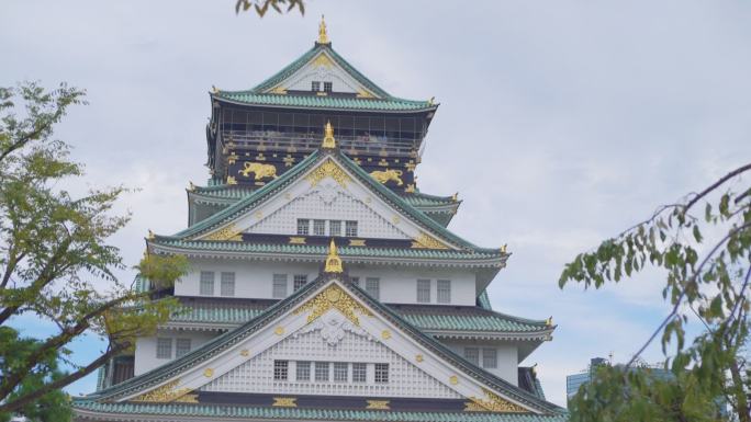 大阪城堡地标