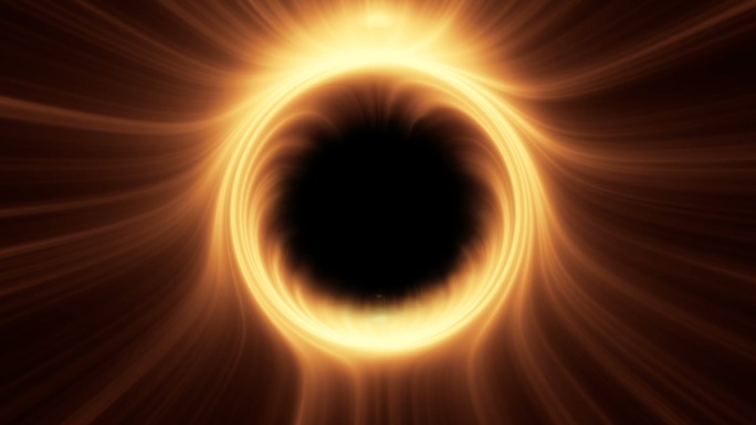 黑洞的循环动画