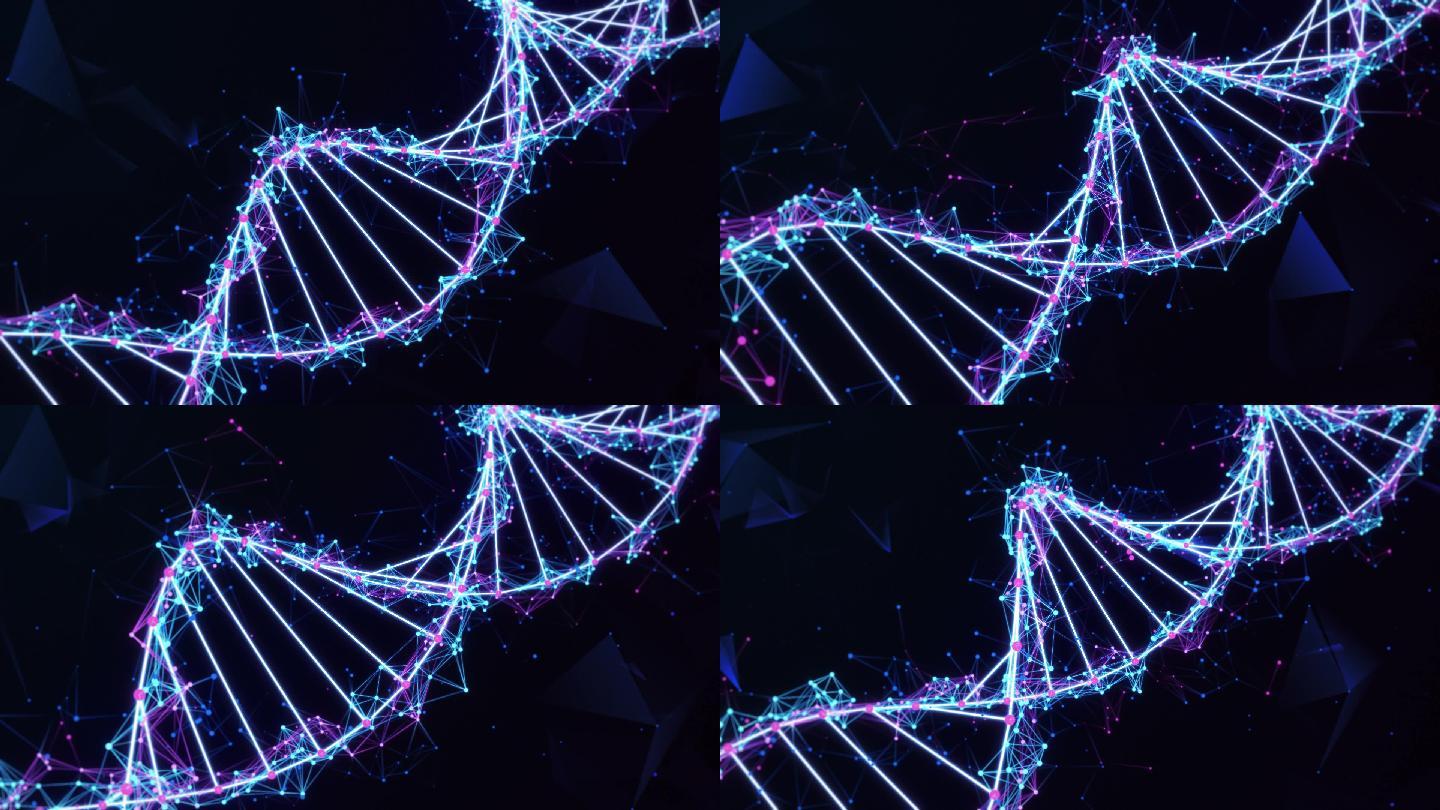 DNA科技感HUD视频