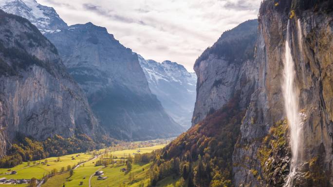 瑞士唯美风景唯美风景仙境景色优美