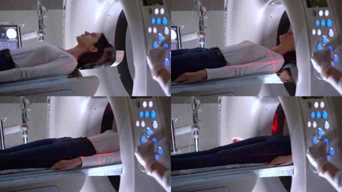 CT扫描医疗设备CT扫描女性体检