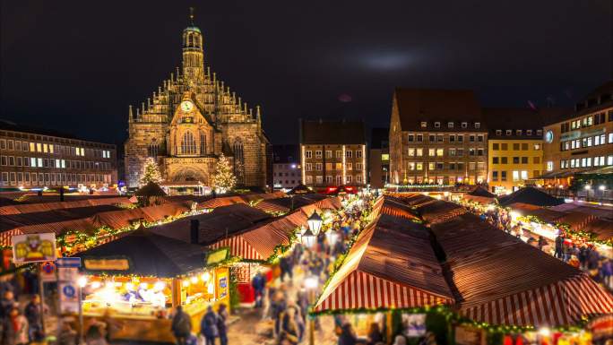 纽伦堡圣诞节市场。