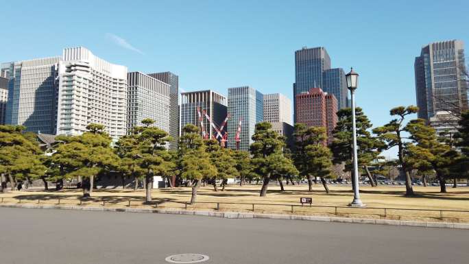 日本东京城市景观地标4K