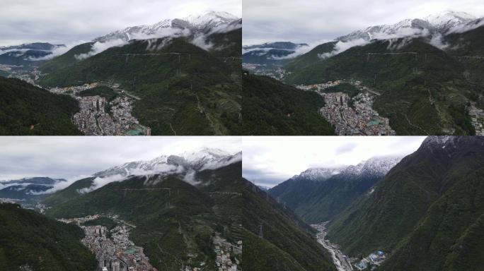 甘孜藏族自治州康定城贡嘎雪山