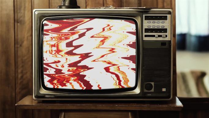 旧电视机爆炸了