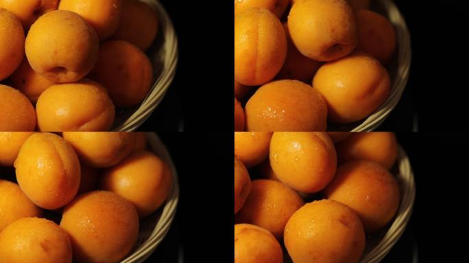 杏水果果实