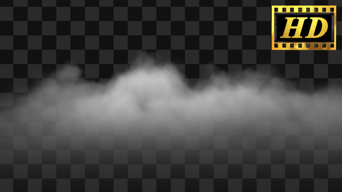 白云翻滚通道素材A67B