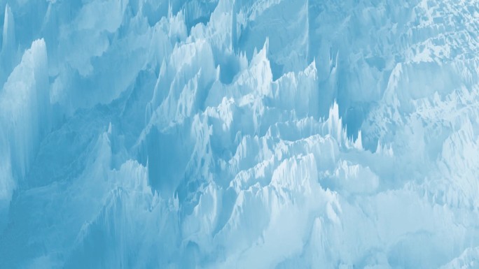 雪山冰封循环背景艺术下雪暴雪北极南极冰岛