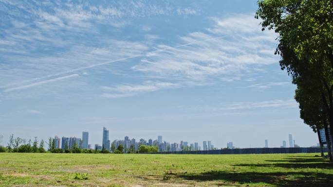 大气的城市延时