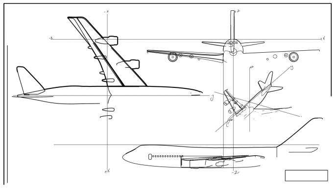 飞机技术图纸