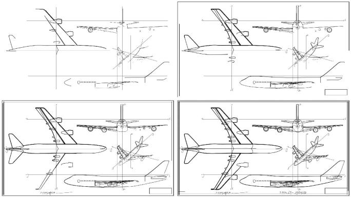 飞机技术图纸