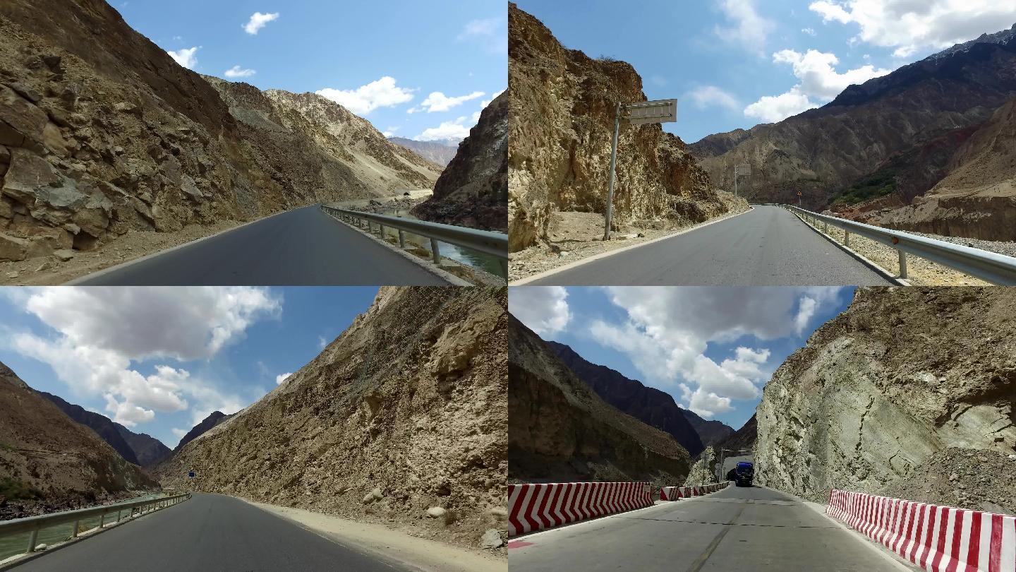 西藏怒江大峡谷318国道