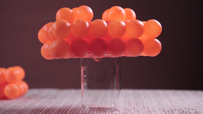 乒乓球烧杯分子实验氨基酸肽蛋白