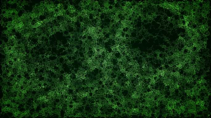 绿粒子显微病毒背景（可循环）