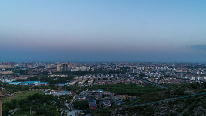 长治市夜转日延时