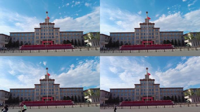 北京军事博物馆延时摄影