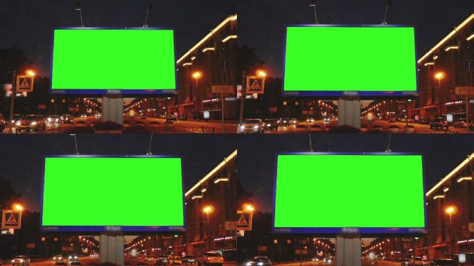 广告牌绿屏抠像大屏幕LED屏绿幕抠图