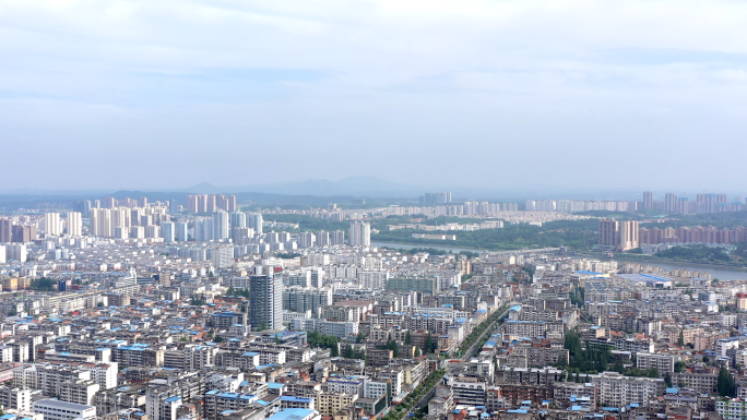 【4K】湖北随州市航拍