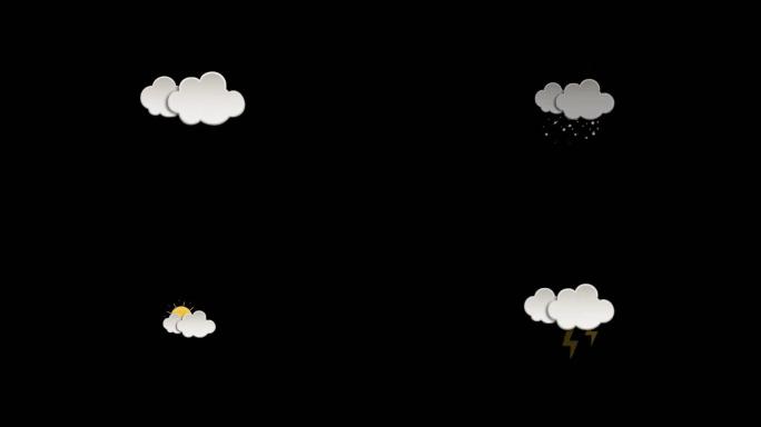 MG天气图标动画