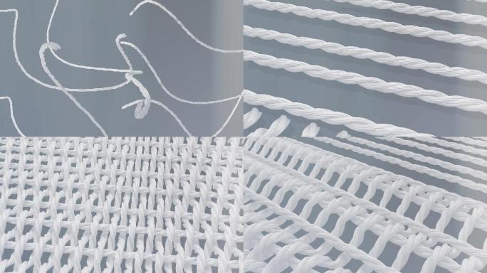 纤维布料编织-2三维布料