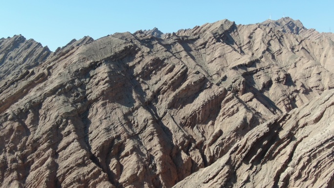 新疆南疆雅丹地貌4K航拍