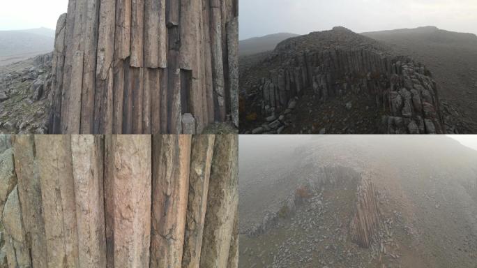 4K航拍内蒙太仆寺旗石条山3