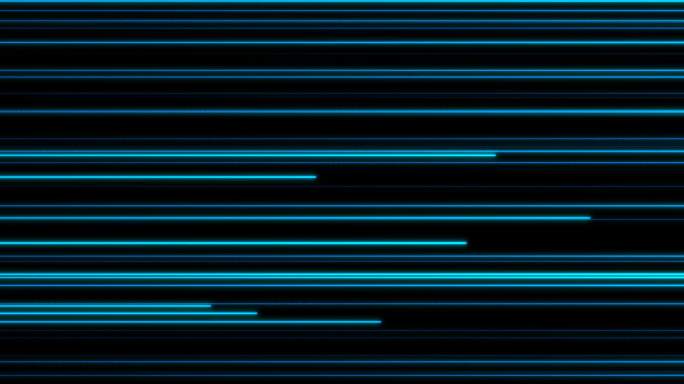 蓝色科技线条粒子线条带通道