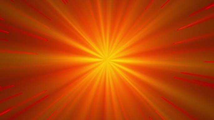 火红光芒四射广告宣传片头晚会开场背景视频