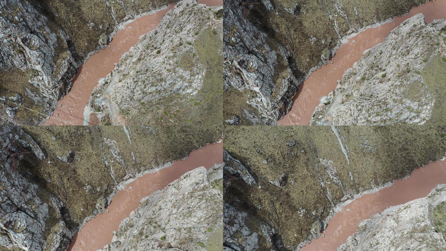 三江源青海杂多昂塞大峡谷