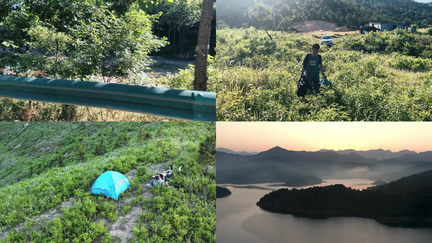 【4K合集】户外自驾游旅行露营野餐