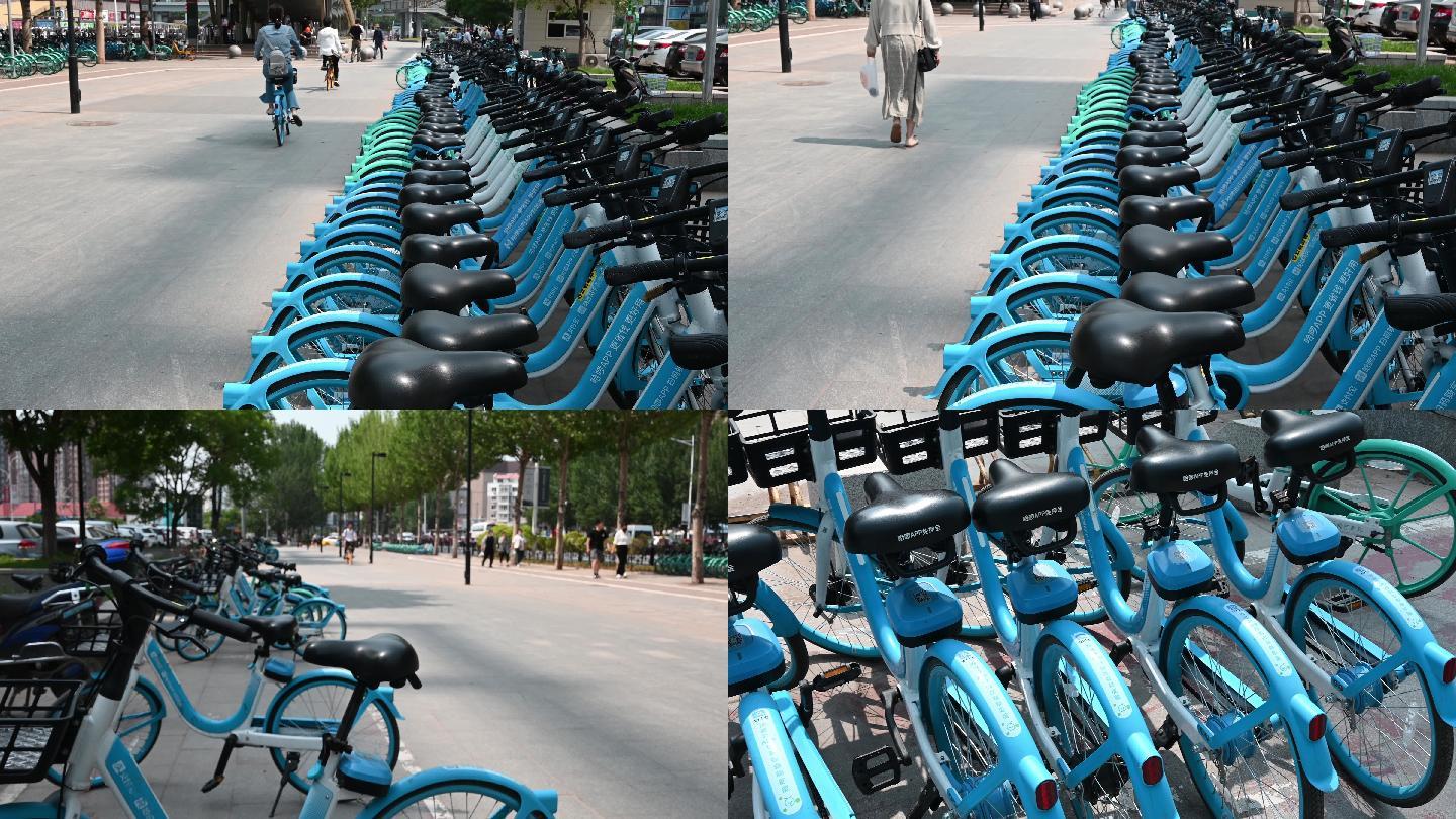 【4K】城市中的共享单车