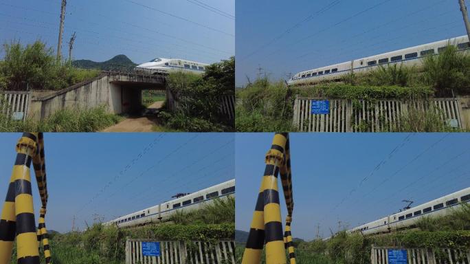 中国速度高铁高速列车